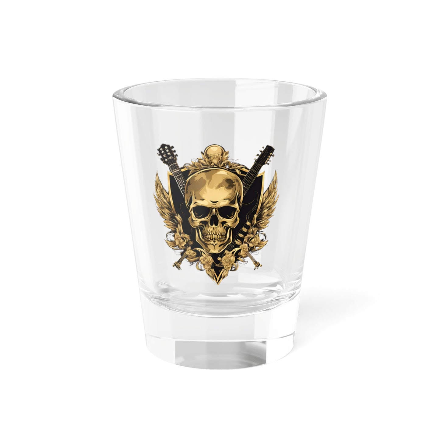 Writers & Rockers Spirits Shot Glass, 1.5oz