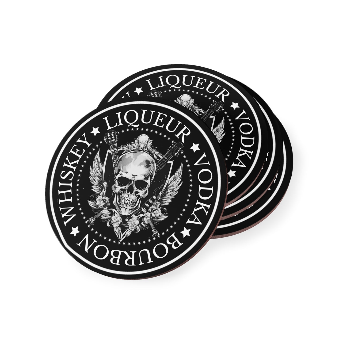 Writers & Rockers Spirits Coasters