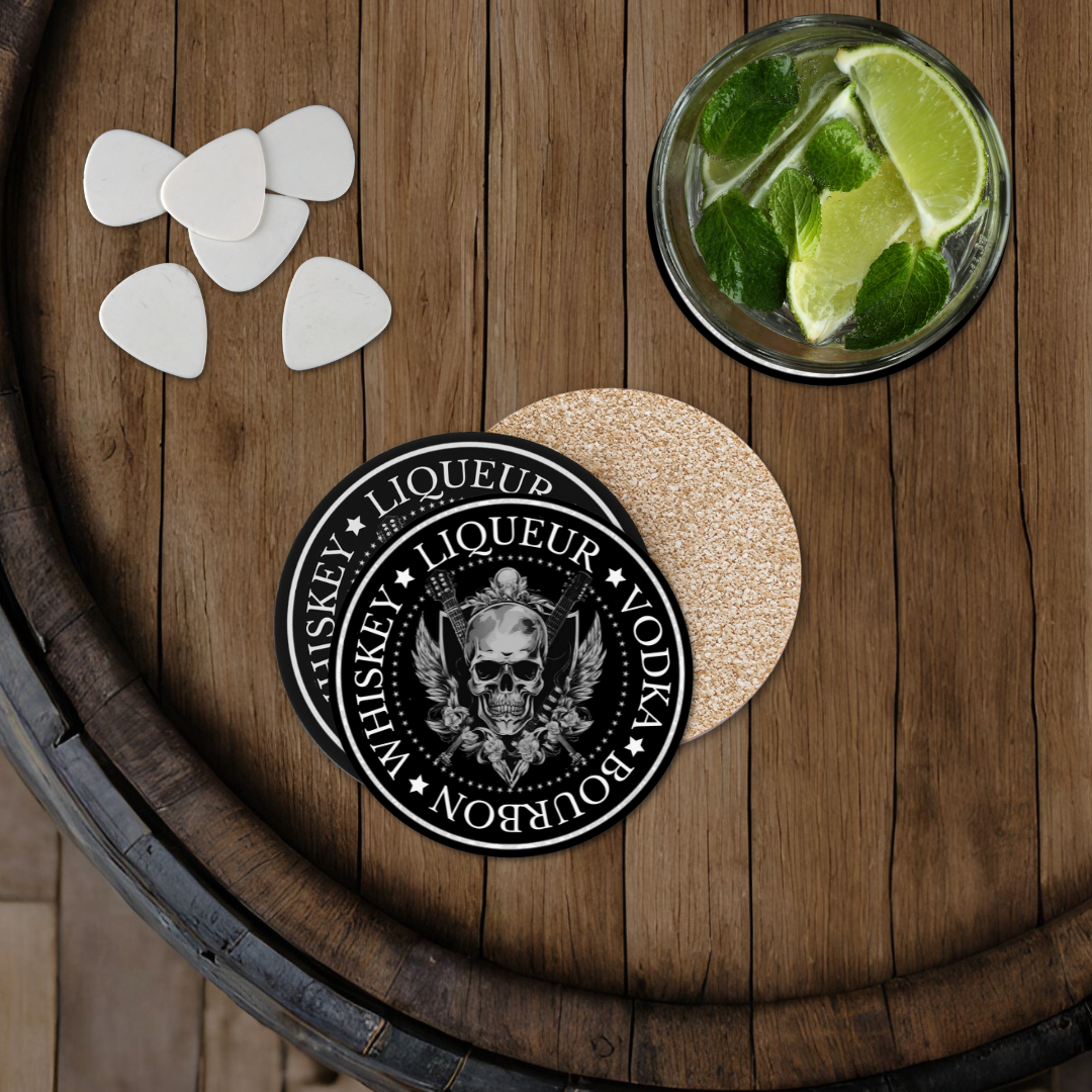 Writers & Rockers Spirits Coasters