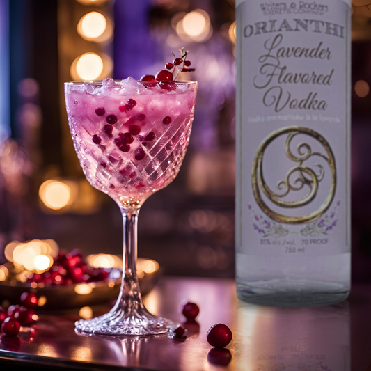 Orianthi's Lavender Lights Martini