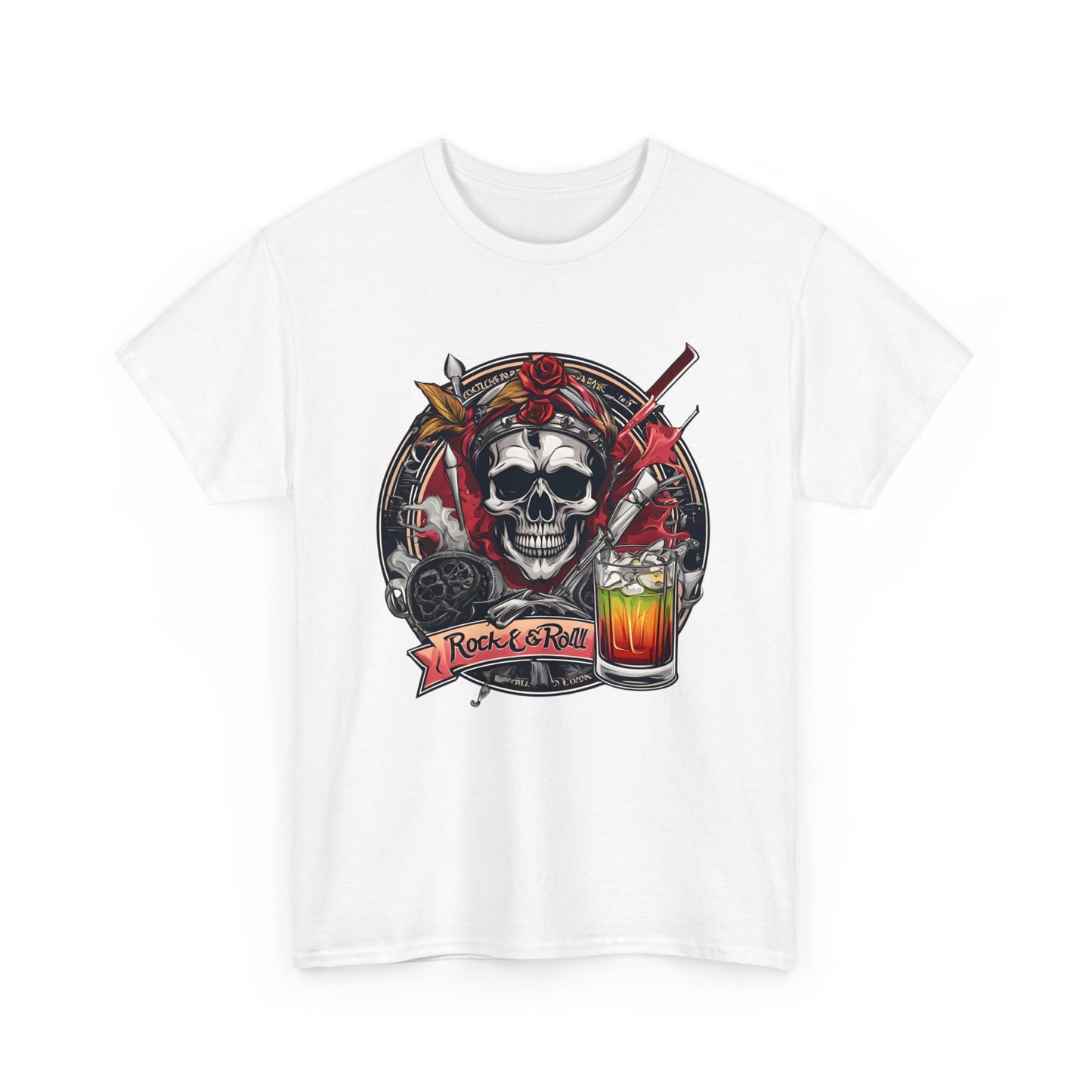 Rock n Roll Cocktail Cotton Tee