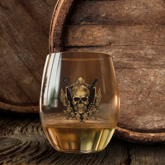 Writers & Rockers Spirits Whiskey Glass